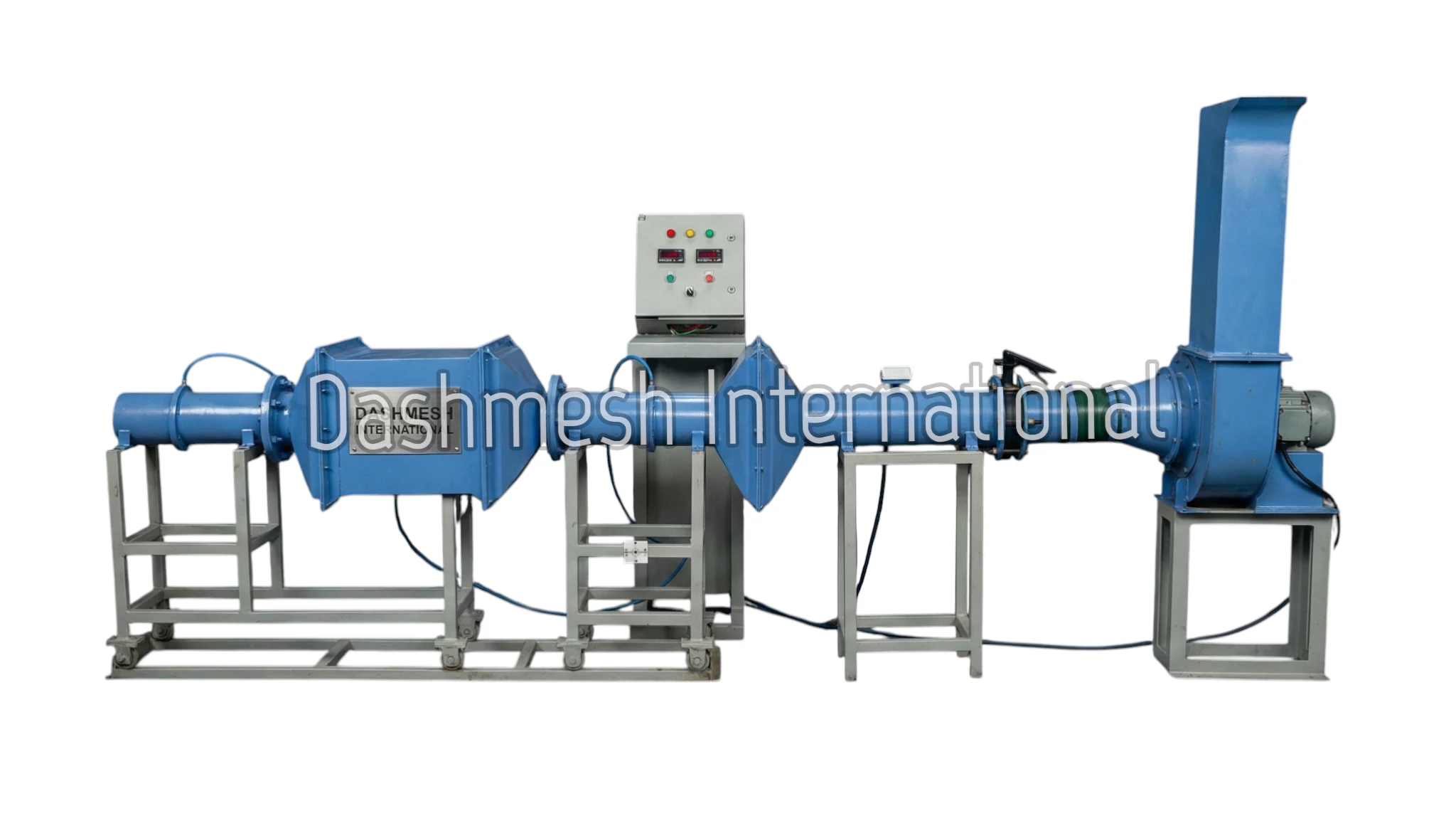 D.I. Air Filter Testing Rig for HVAC, automotive, and industrial air filter performance testing